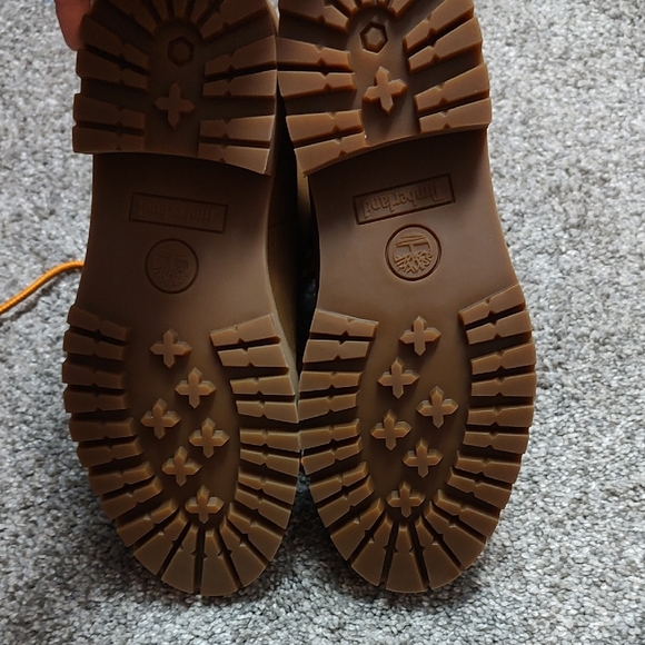 Timberland Women's Tan Boots with White Lining Stone Street NWOB - Picture 8 of 9